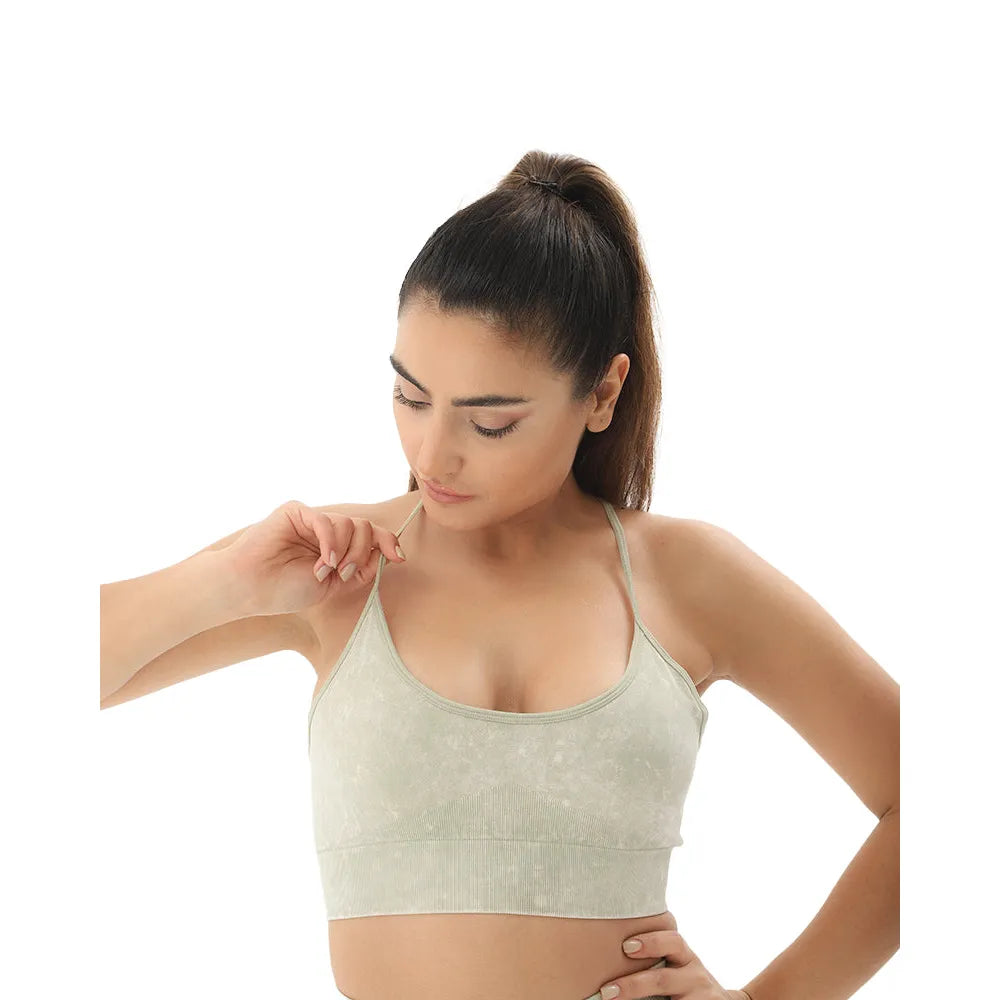 BERNETFIT AURA Sports Bra - Sage